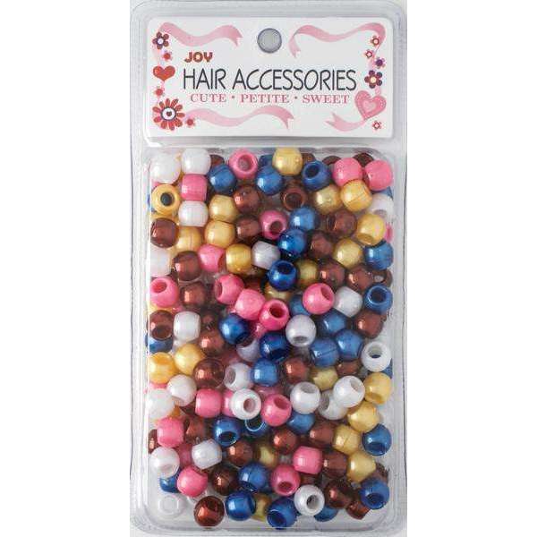 Joy Round Plastic Beads Large Size 240 ct Clear