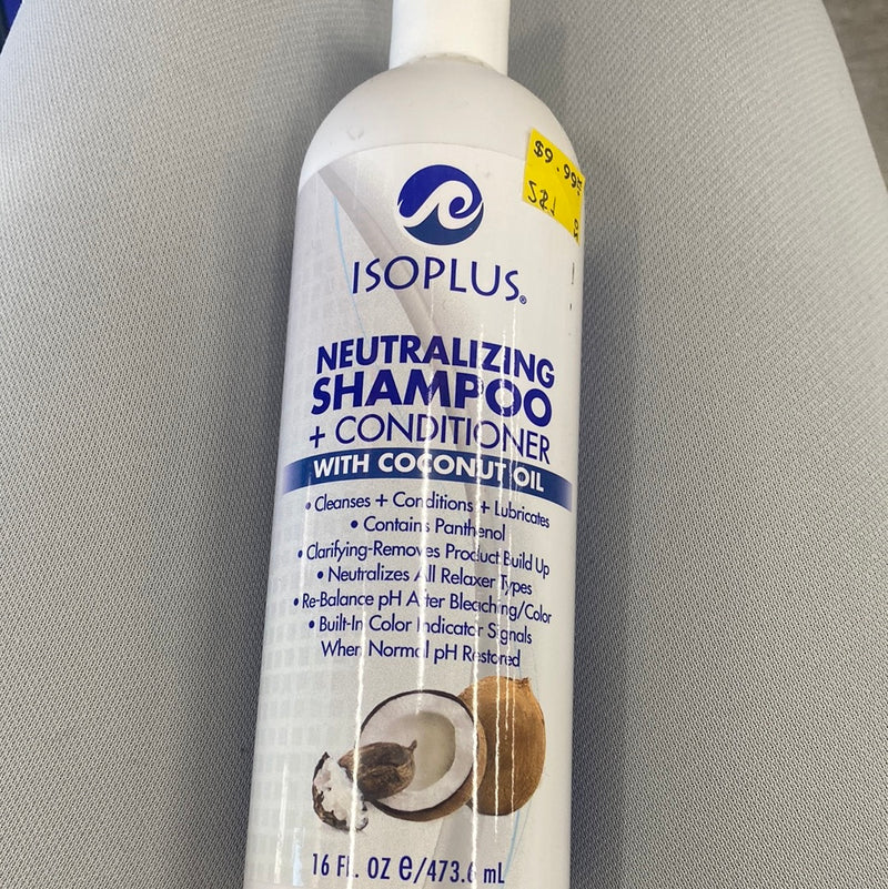 Isoplus neutralizing shampoo + conditioner