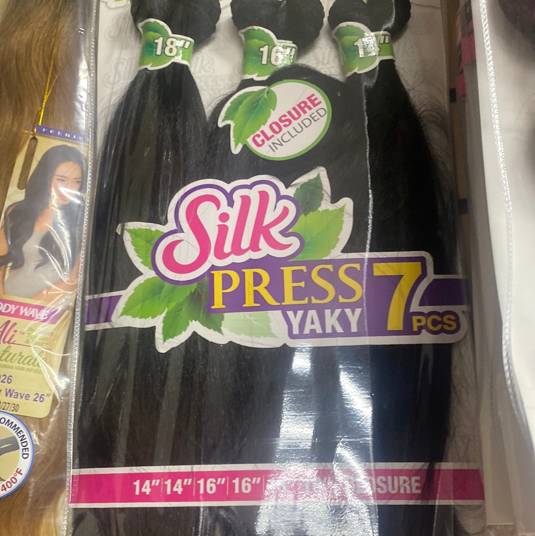 Shake n go silk press Yaky