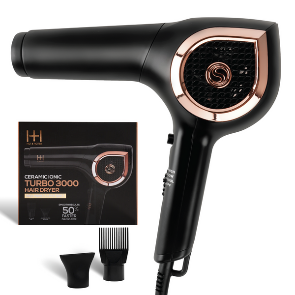 Ceramic ionic turbo 3000 hair dryer