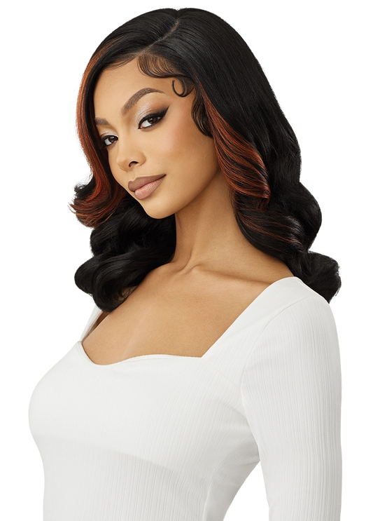 Outre Perfect Hairline Glueless 13X6 HD Lace Front Wig -Reeva- Fully Hand-tied