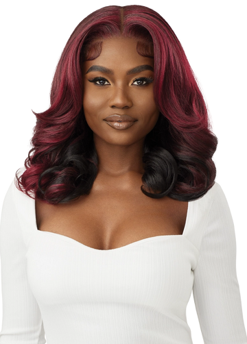 Outre Perfect Hairline Glueless 13X6 HD Lace Front Wig -Reeva- Fully Hand-tied