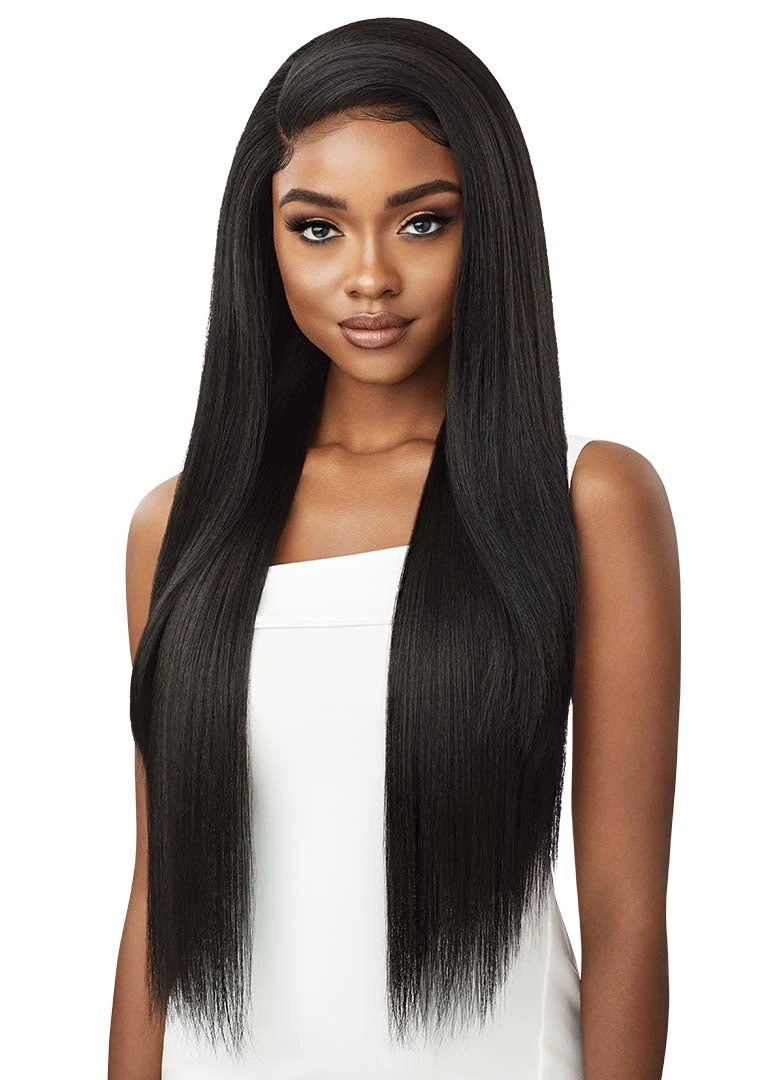 Outre Perfect Hairline Glueless 13X6 HD Lace Front Wig -Shaday 32"- Fully Hand-tied