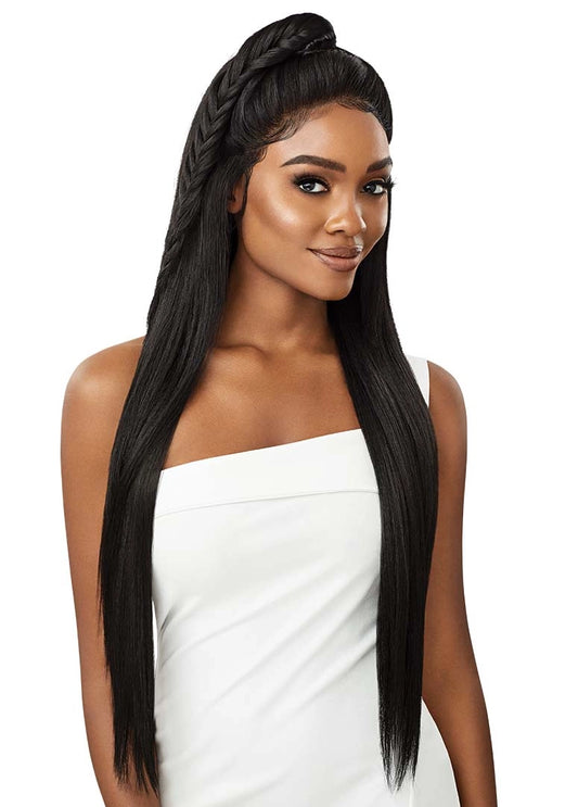 Outre Perfect Hairline Glueless 13X6 HD Lace Front Wig -Shaday 32"- Fully Hand-tied