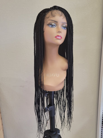 L'Tonie 36" Full Lace Box Braid Wig