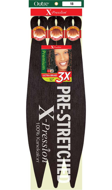 Outre X-Pression Pre-Stretched Braiding Hair 42" 3X