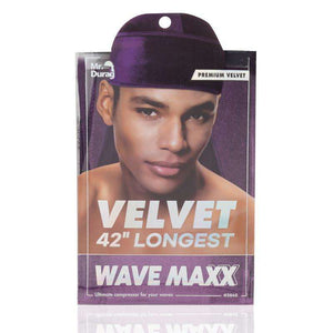 Mr. Durag Velvet Durag 42", Assorted Colors